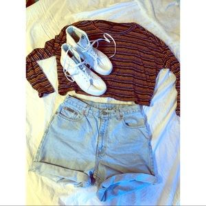 Vintage calvin klein high waisted shorts